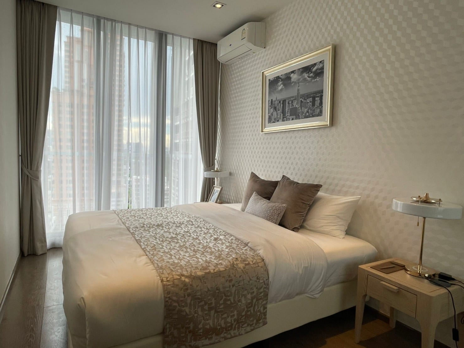 2 Bedroom with Bathtub, 68 sq.m. — Hampton Residence Next to Emporium (Park Origin Phrom Phong) | Hotel Residence near BTS Phrom Phong 11