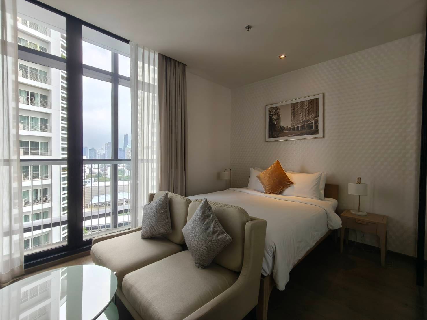 Studio Plus, 33 sq.m. — Hampton Residence Next to Emporium (Park Origin Phrom Phong) | Hotel Residence near BTS Phrom Phong 7