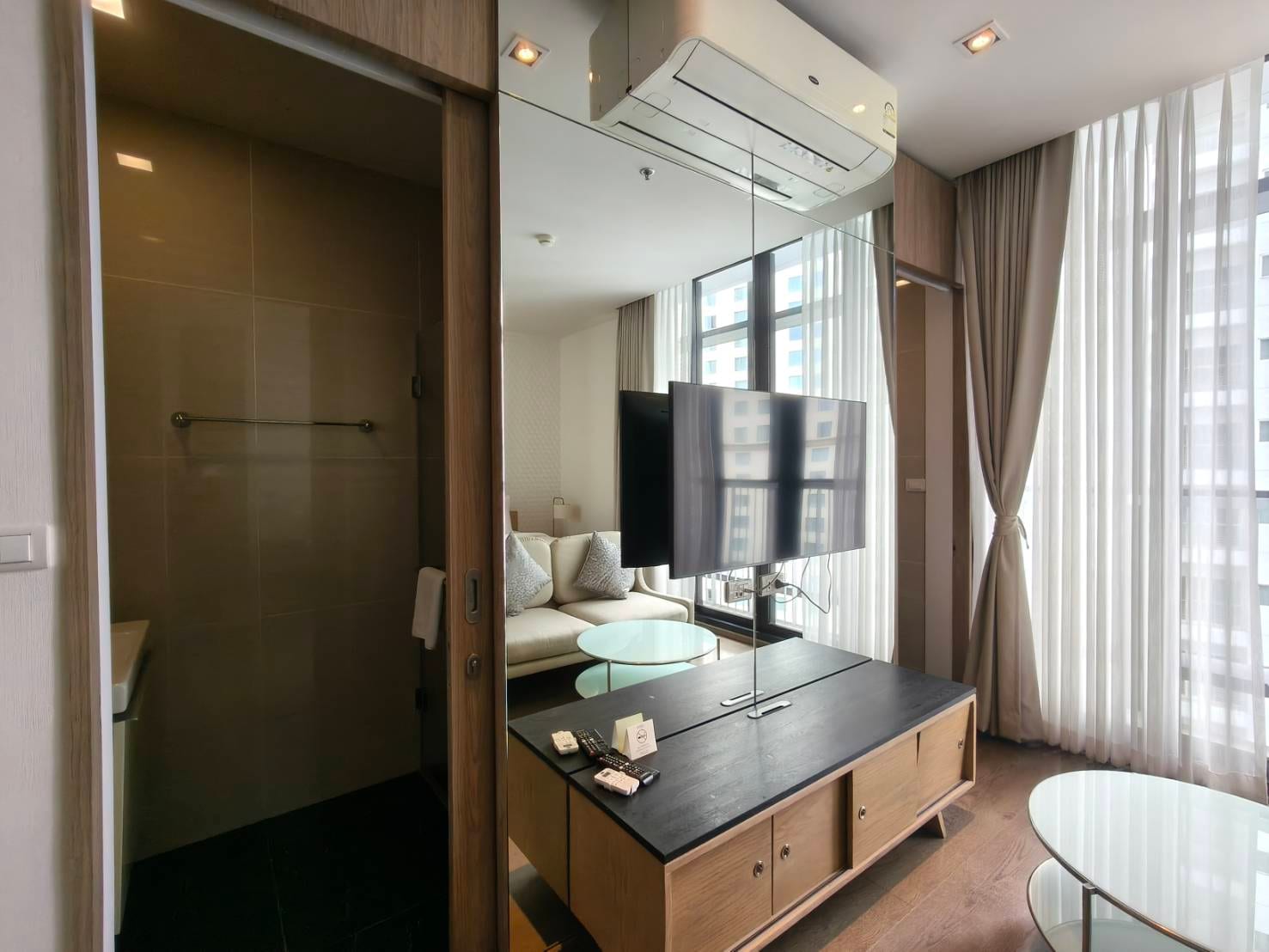 Studio Plus, 33 sq.m. — Hampton Residence Next to Emporium (Park Origin Phrom Phong) | Hotel Residence near BTS Phrom Phong 9