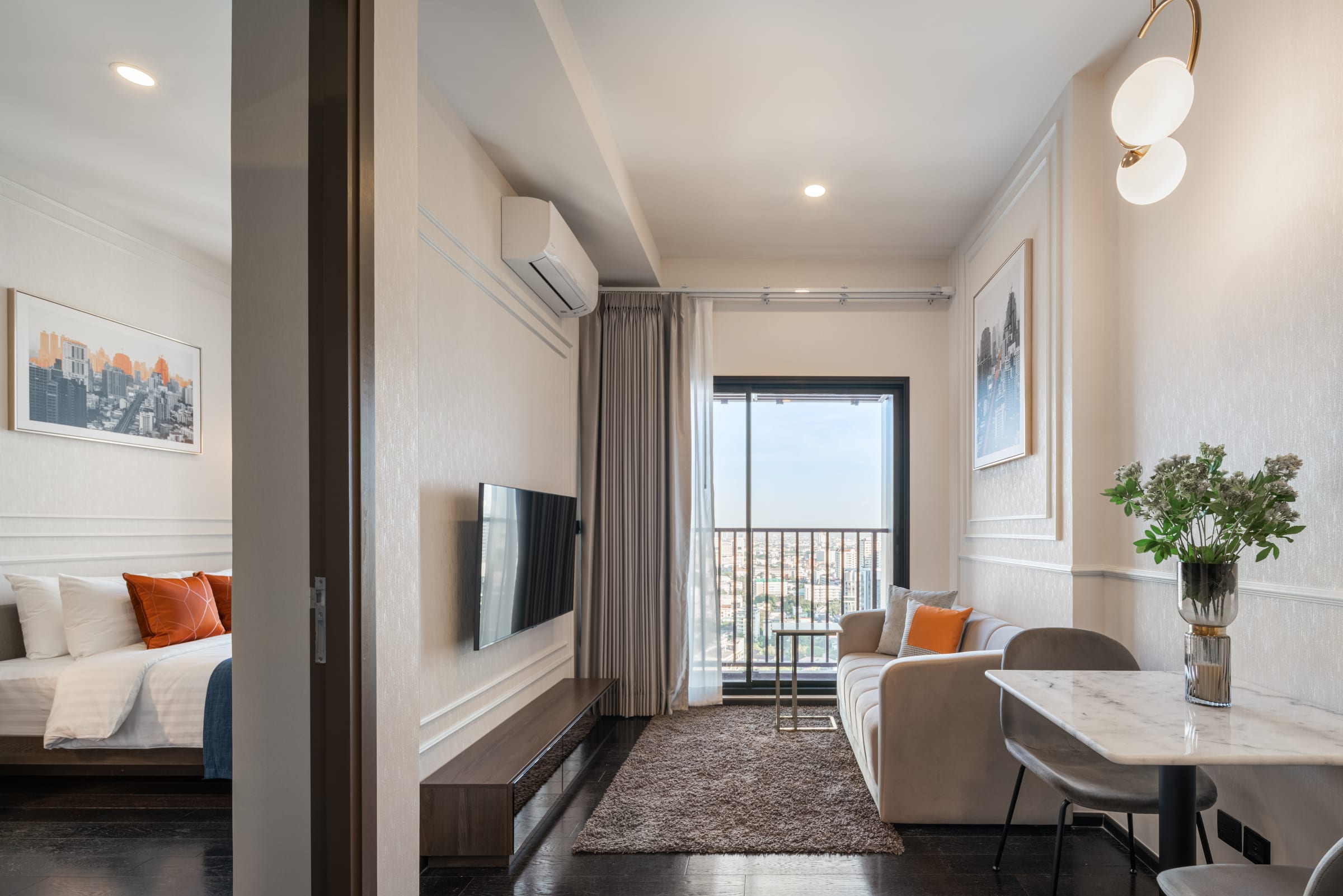 1 Bedroom (B3), 34 sq.m. — Hampton Residence Thonglor (Park Origin Thonglor) | Hotel Residence near BTS Thong Lo 4