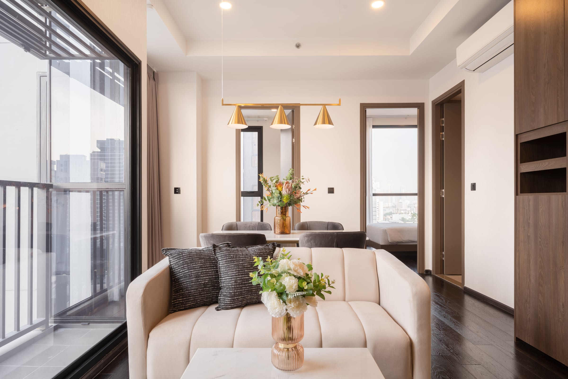 2 Bedroom (C4/C5), 50 sq.m. — Hampton Residence Thonglor (Park Origin Thonglor) | Hotel Residence near BTS Thong Lo 4