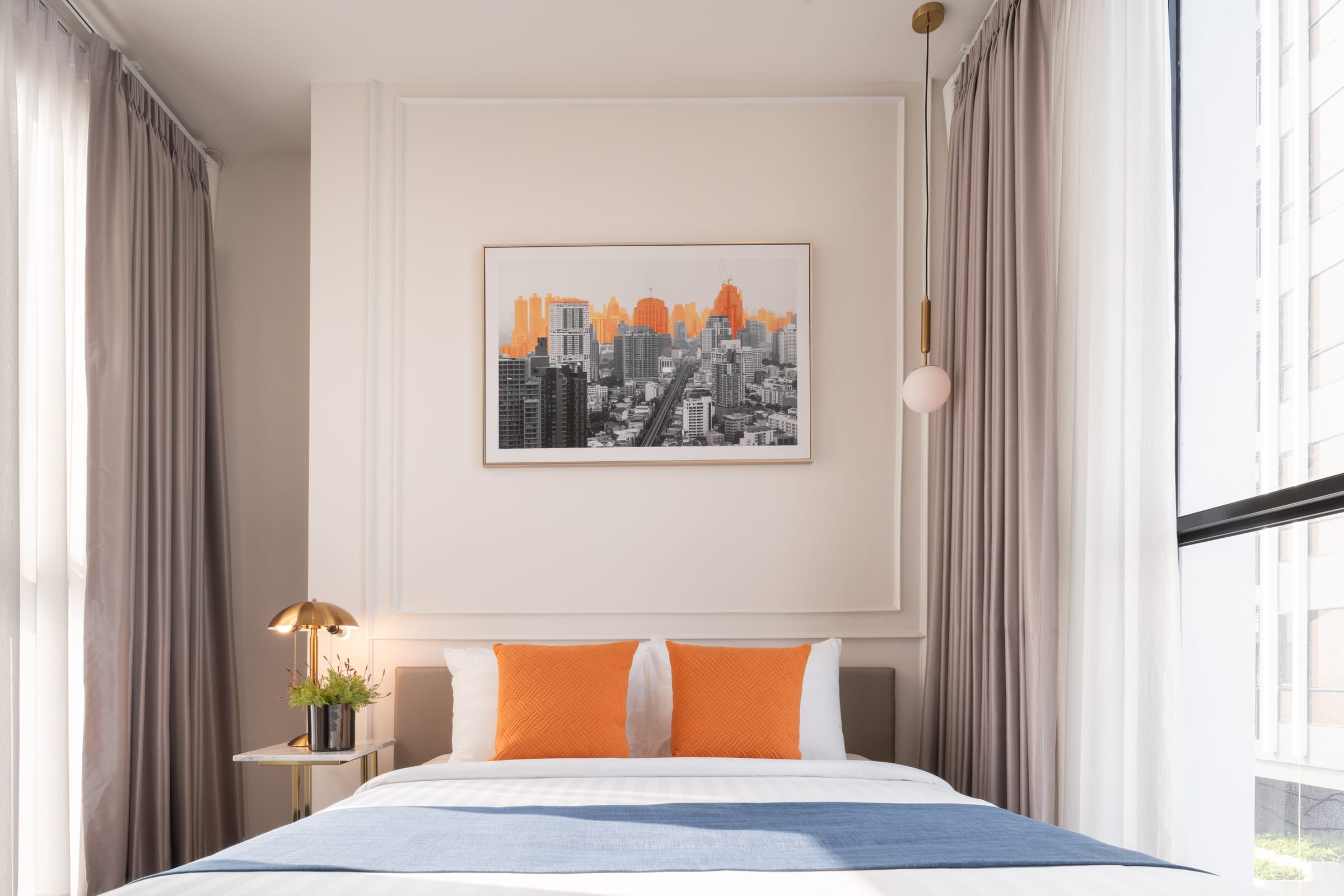 2 Bedroom (C4/C5), 50 sq.m. — Hampton Residence Thonglor (Park Origin Thonglor) | Hotel Residence near BTS Thong Lo 8